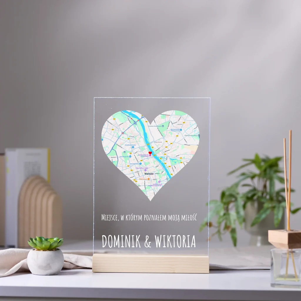 Poster z lokalizacją